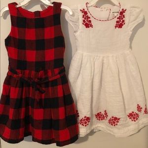 🚨 SOLD 🚨 Bundle Carters/ ArtisanNY Girl Dresses